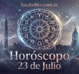 Horóscopo para hoy, jueves 23 de julio 2026 : las predicciones para los 12 signos zodiacales avellaneda